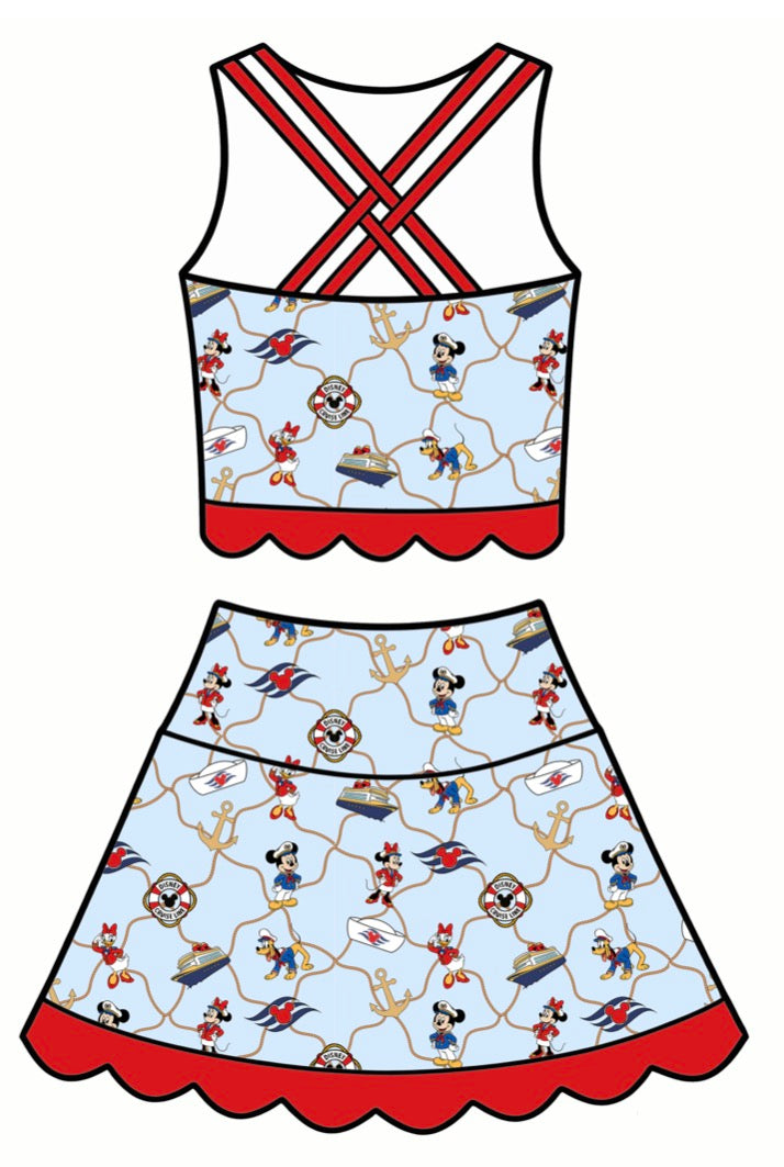 Wish Upon A Wave Tutu Set (Pre-Order)