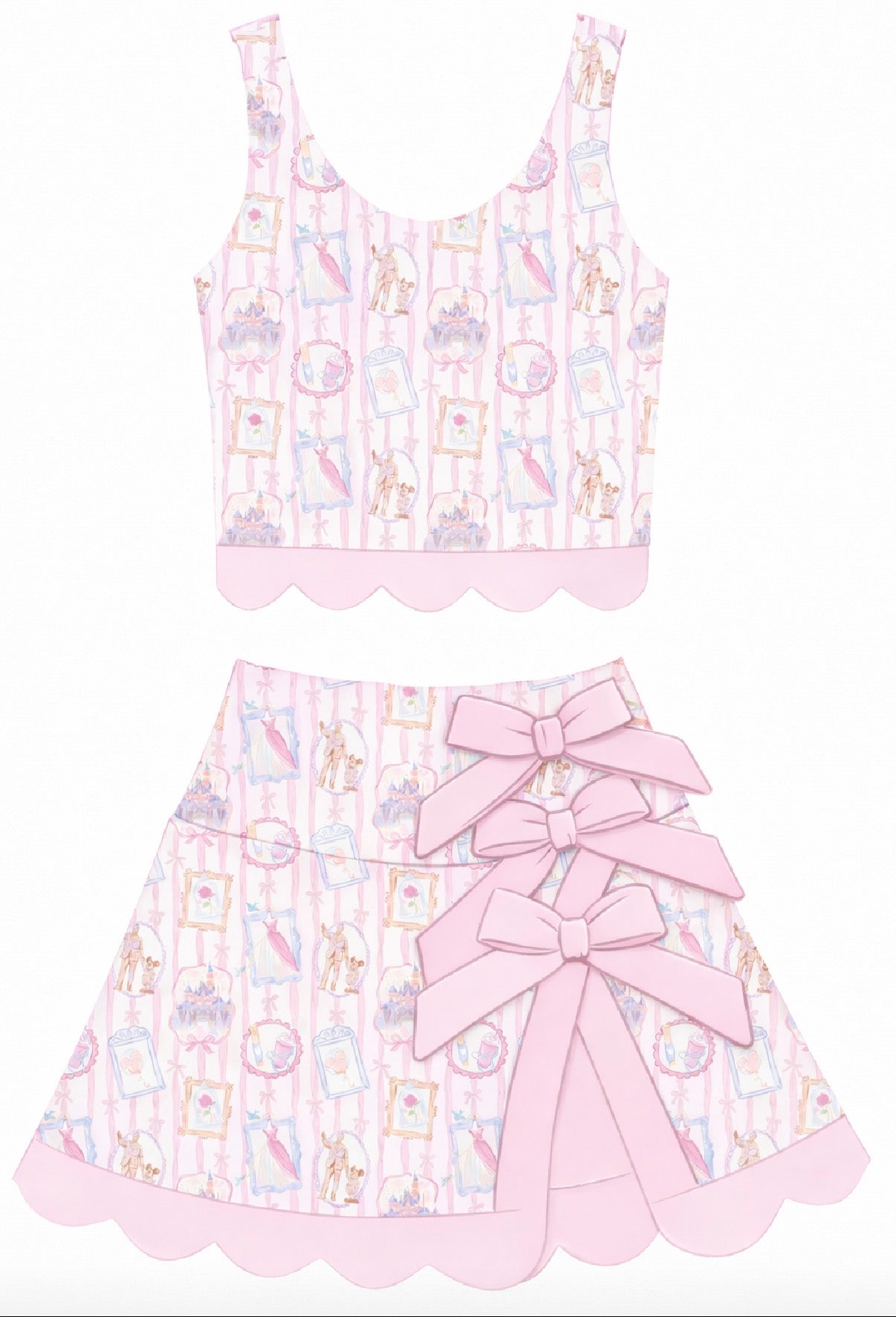 “Coquette Castle” 
Tutu Set  (Pre-Order)