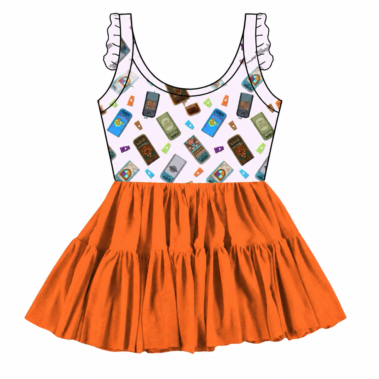 “Bin There, Snacked On That"  Tulle Twirlie (Pre-Order)