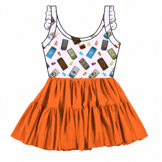 “Bin There, Snacked On That"  Tulle Twirlie (Pre-Order)