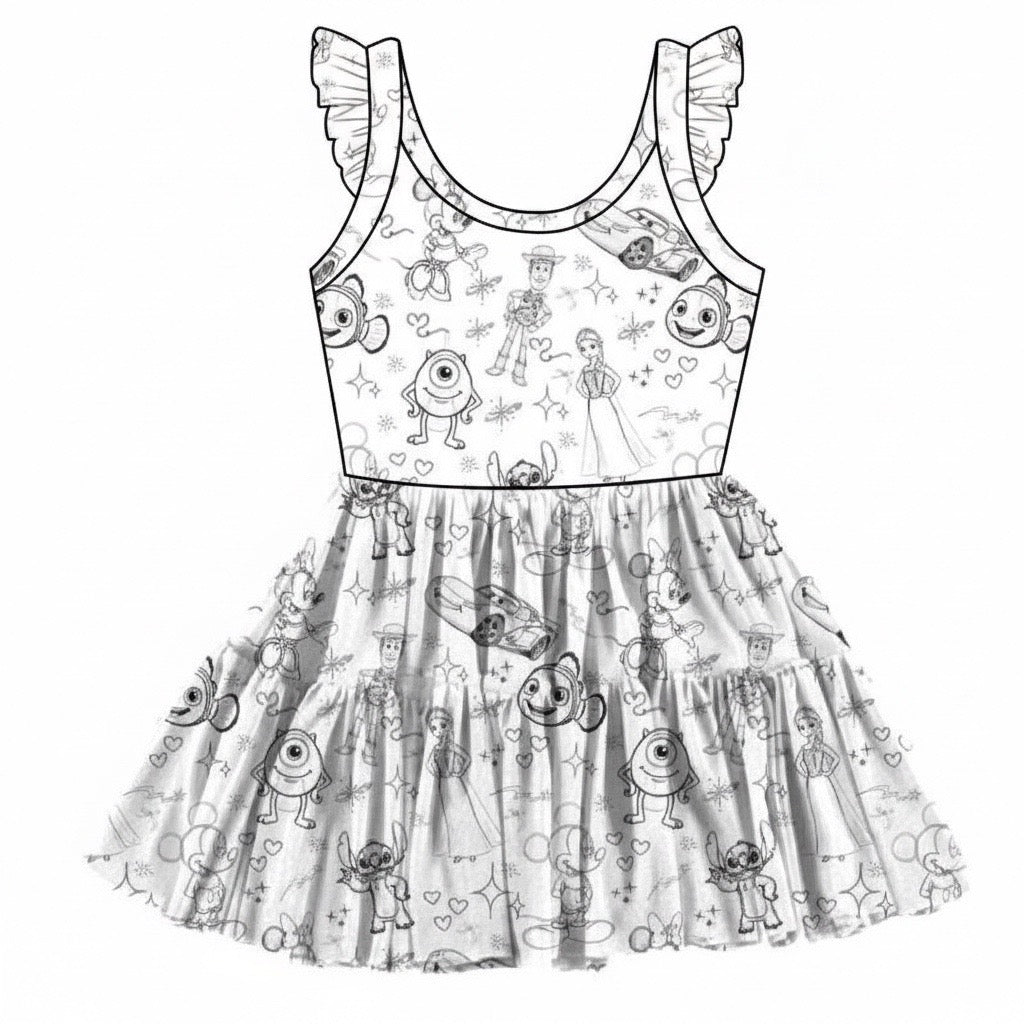 Sketch Sail Tulle Twirlie (Pre-Order)