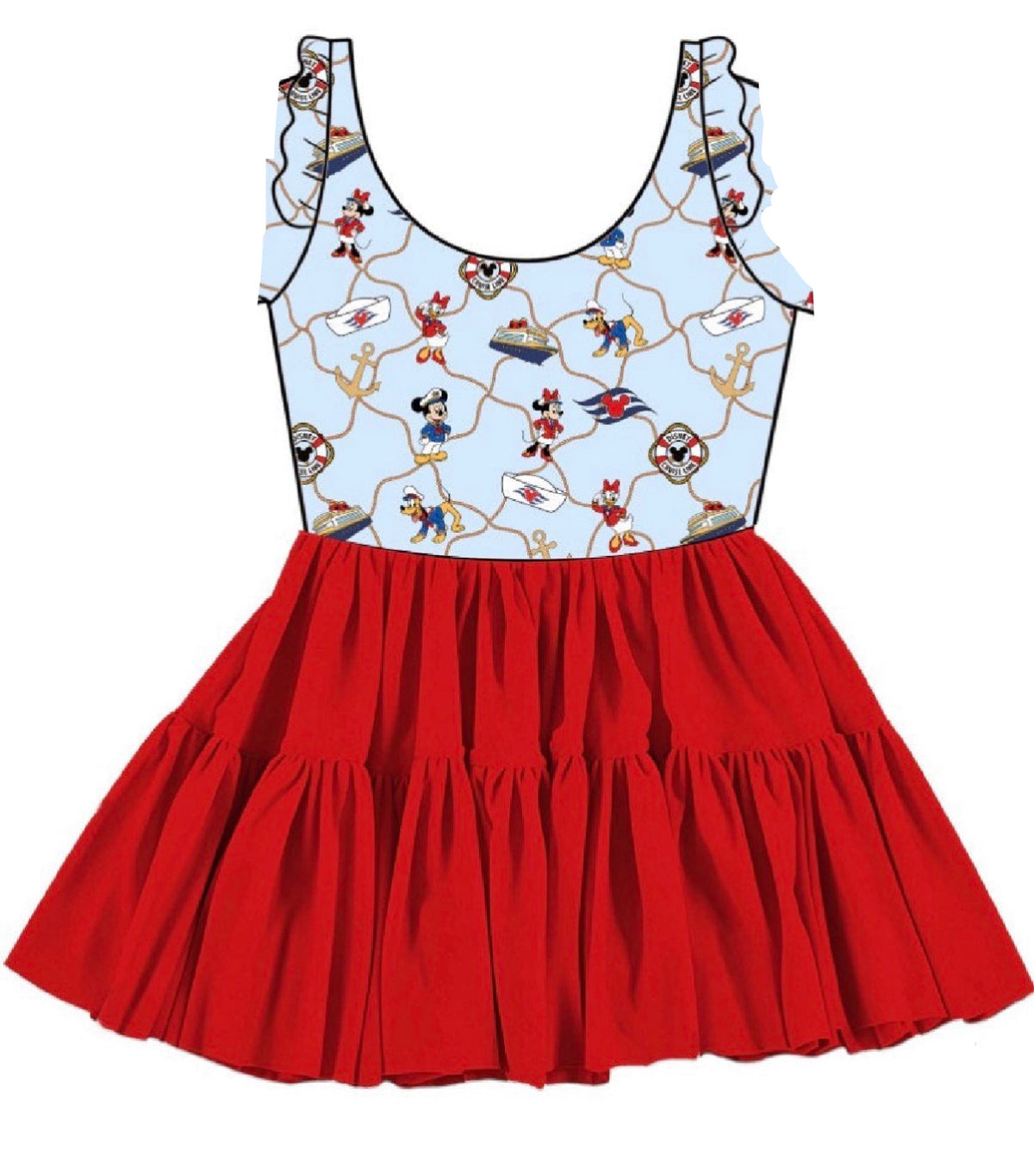“ Wish Upon A Wave” Tulle Twirlie (Pre-Order)