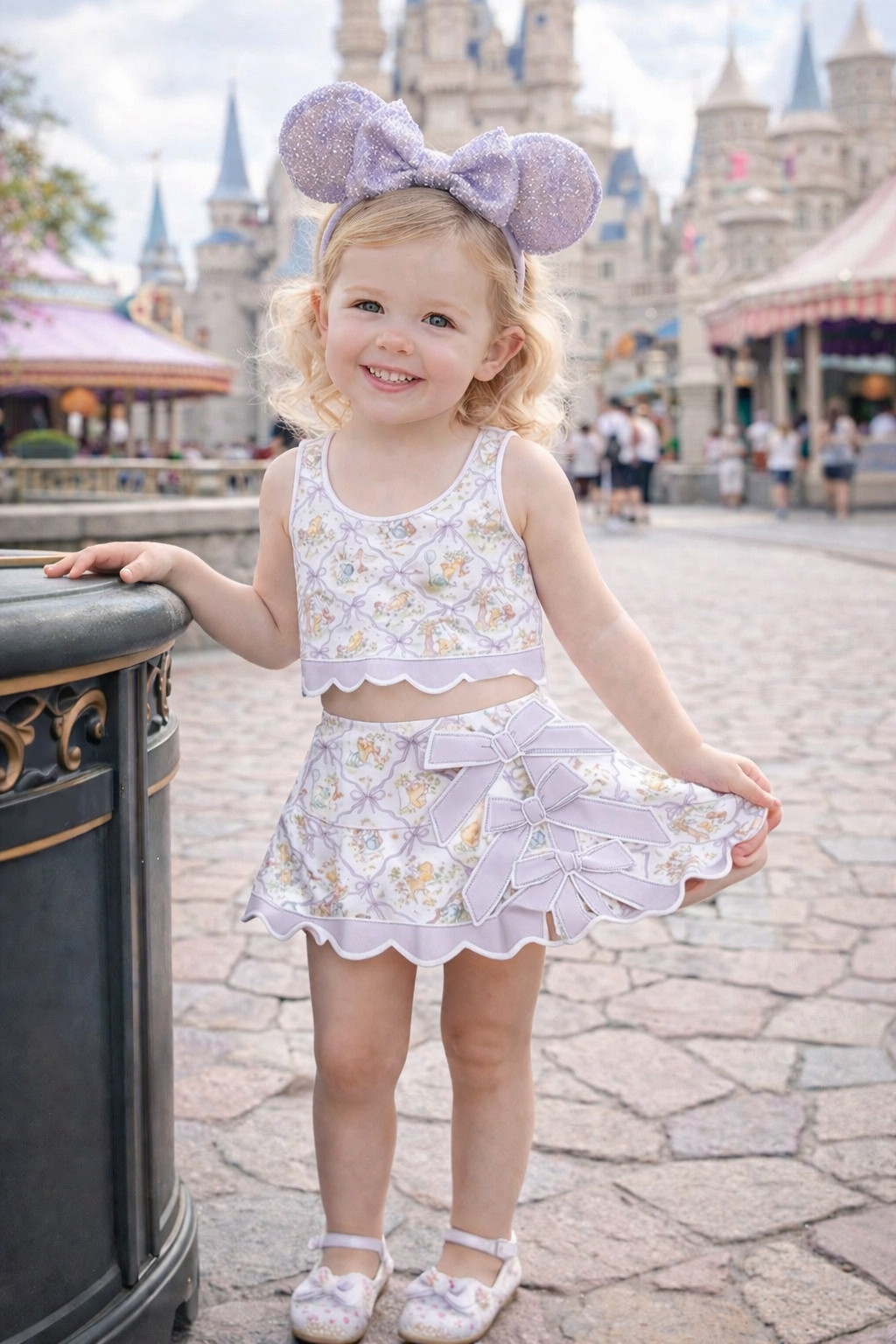 Vintage Honey Tutu Set       (1 XL RTS)