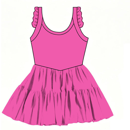 Solid Malibu Twirlie Dress  (Pre-Order)