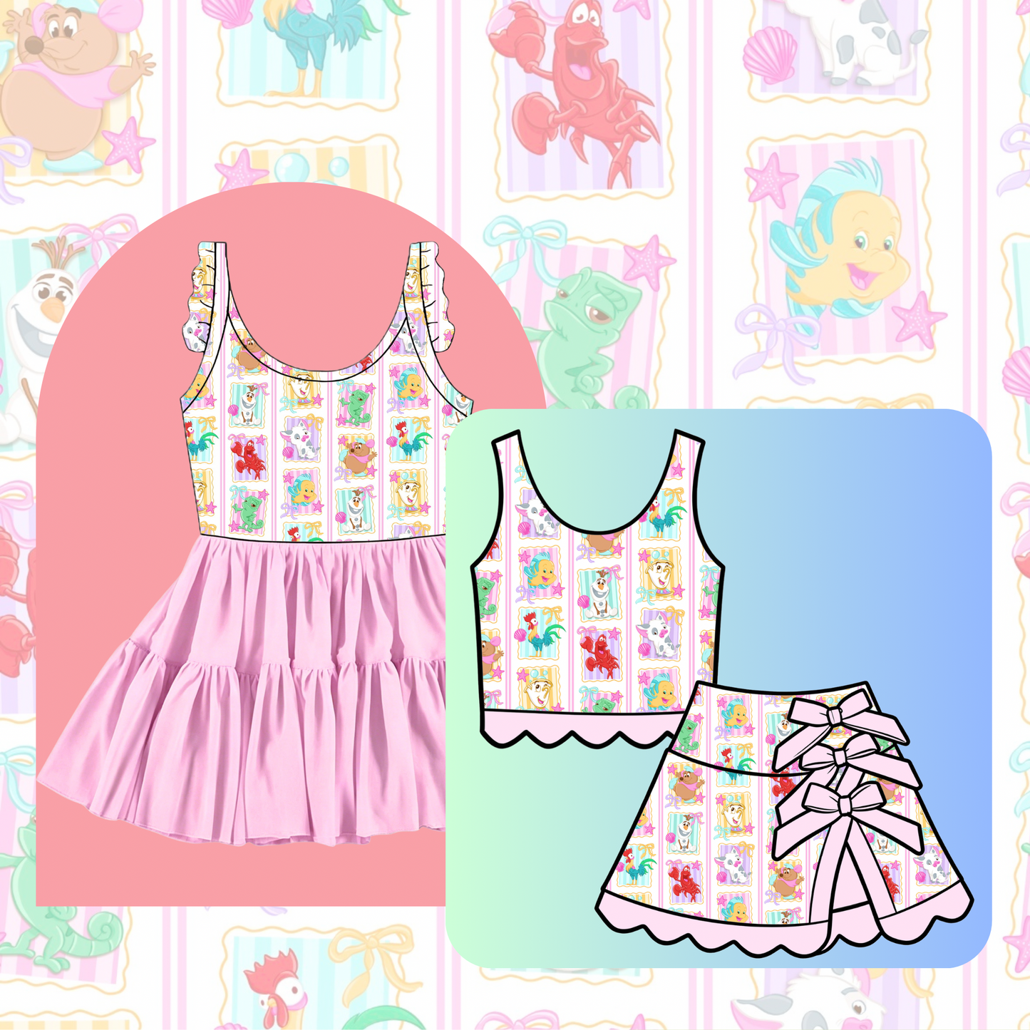Summer Sidekicks Tulle Twirlie  (Pre-Order)