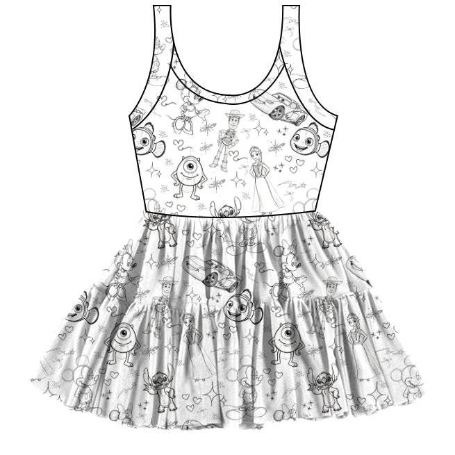 Sketch Sail Tulle Twirlie (Pre-Order)
