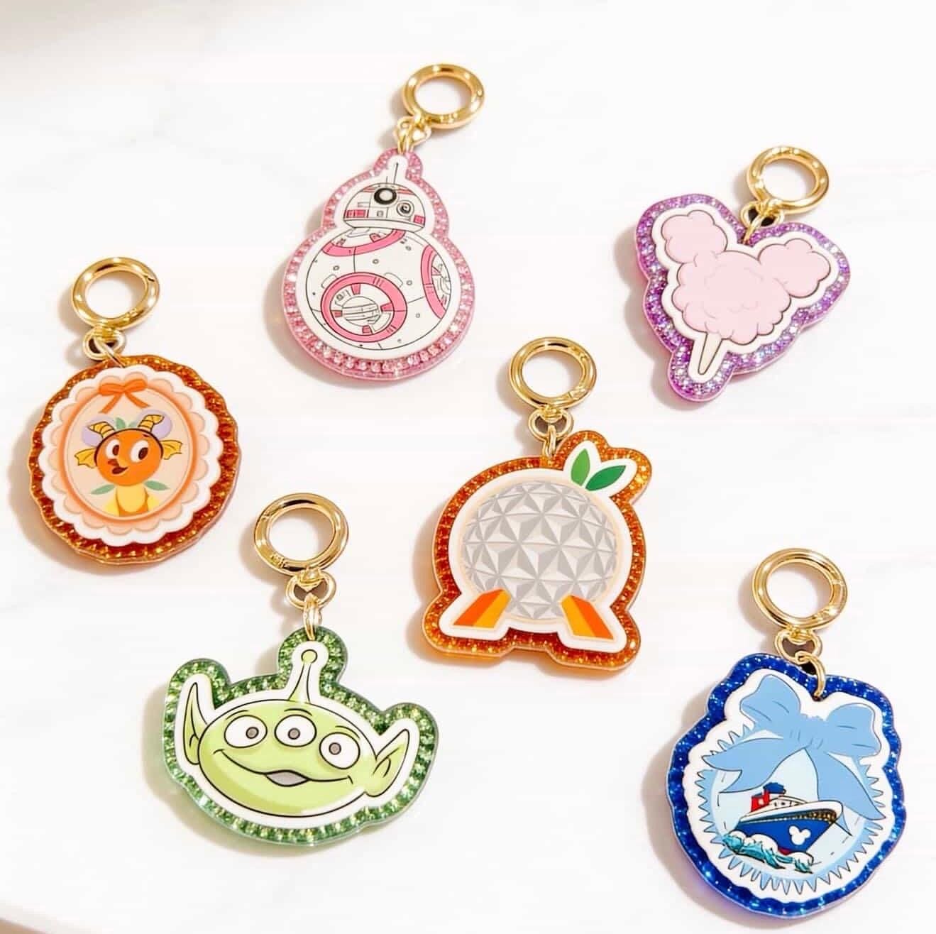 Handmade Crystal Bag Charms
