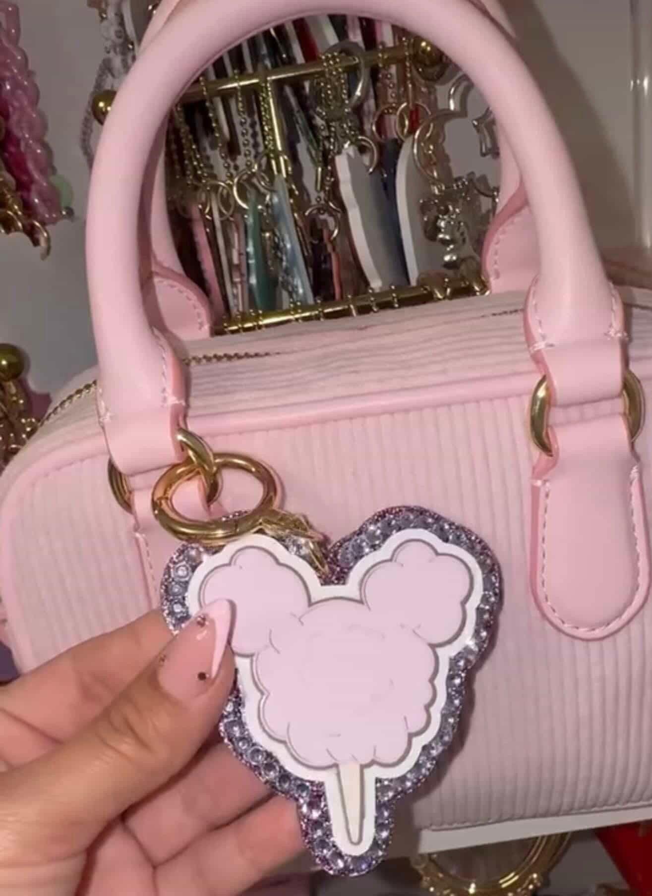 Handmade Crystal Bag Charms