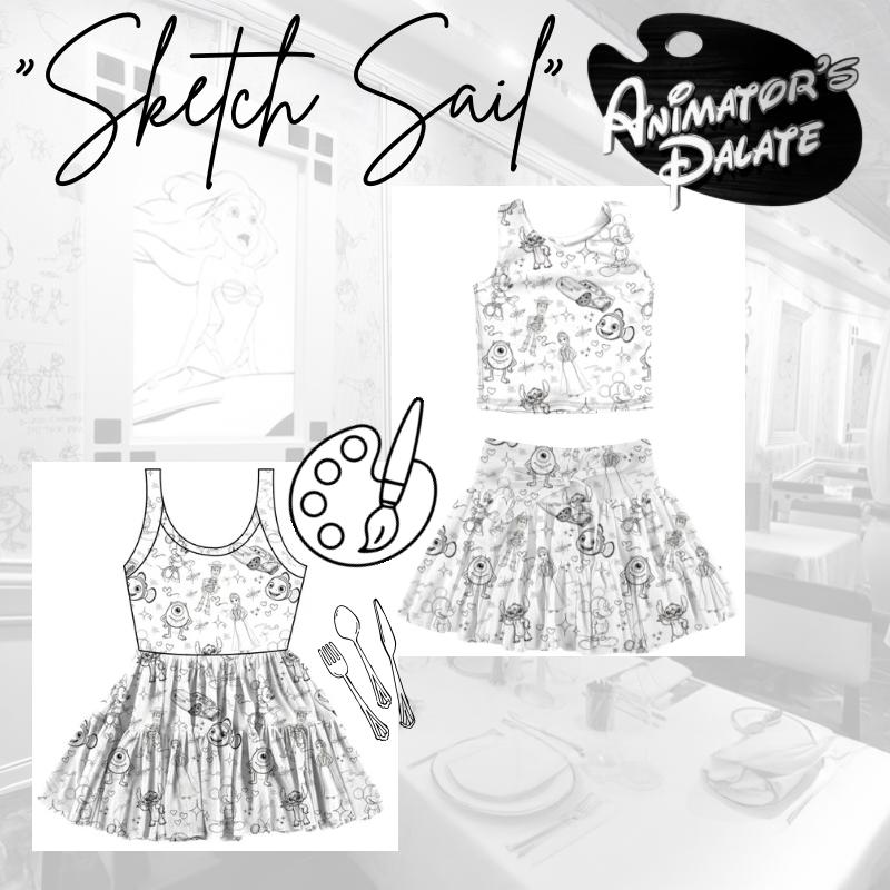 Sketch Sail Tulle Twirlie (Pre-Order)