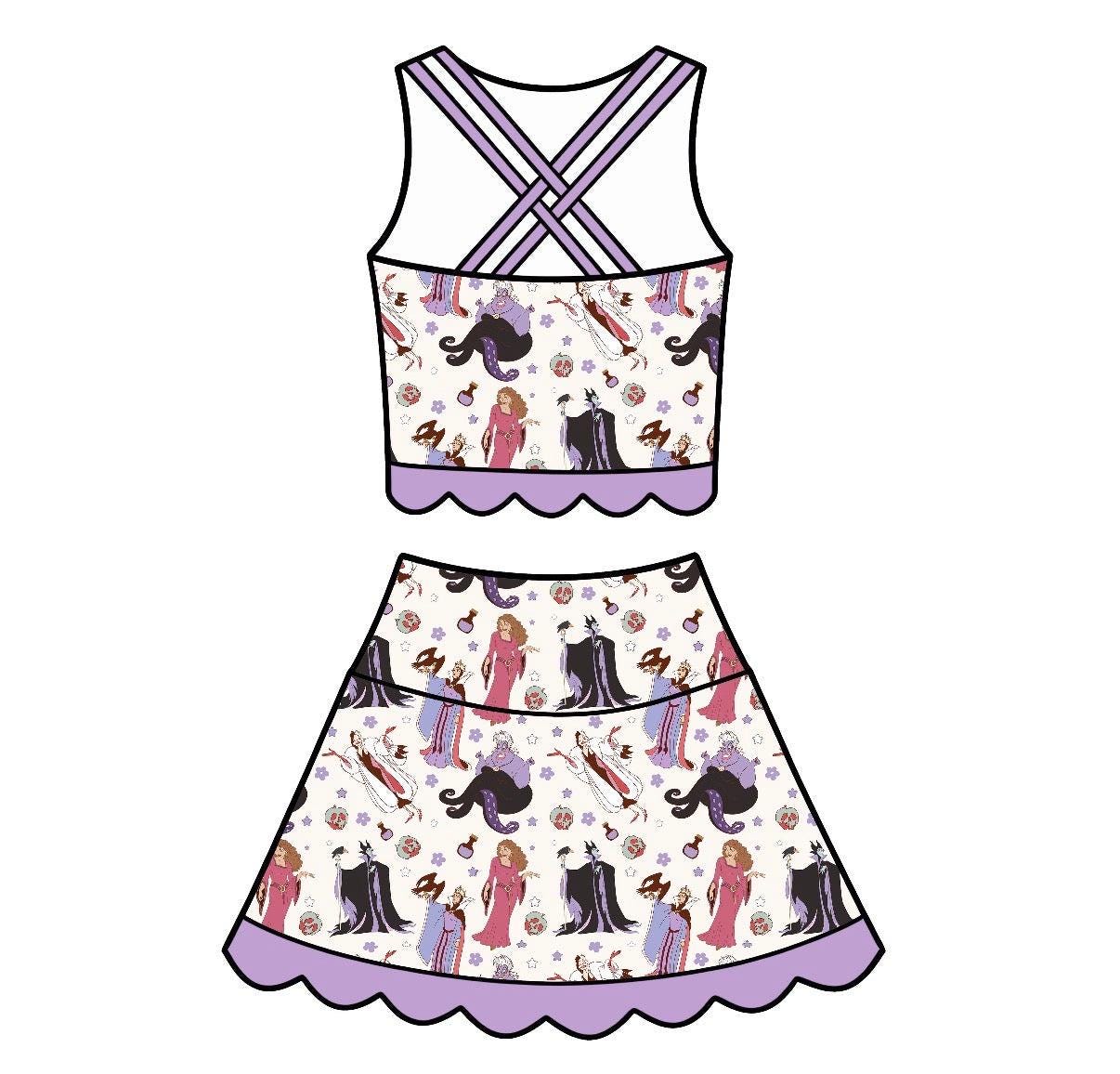 Purple PoisionTutu Set (Pre-Order)