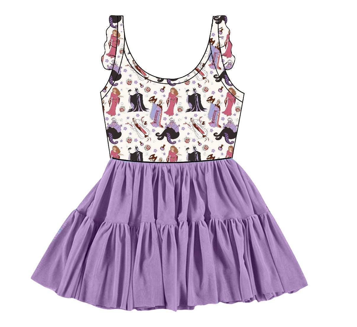 Purple Potion Twirlie Dress (Pre-Order)