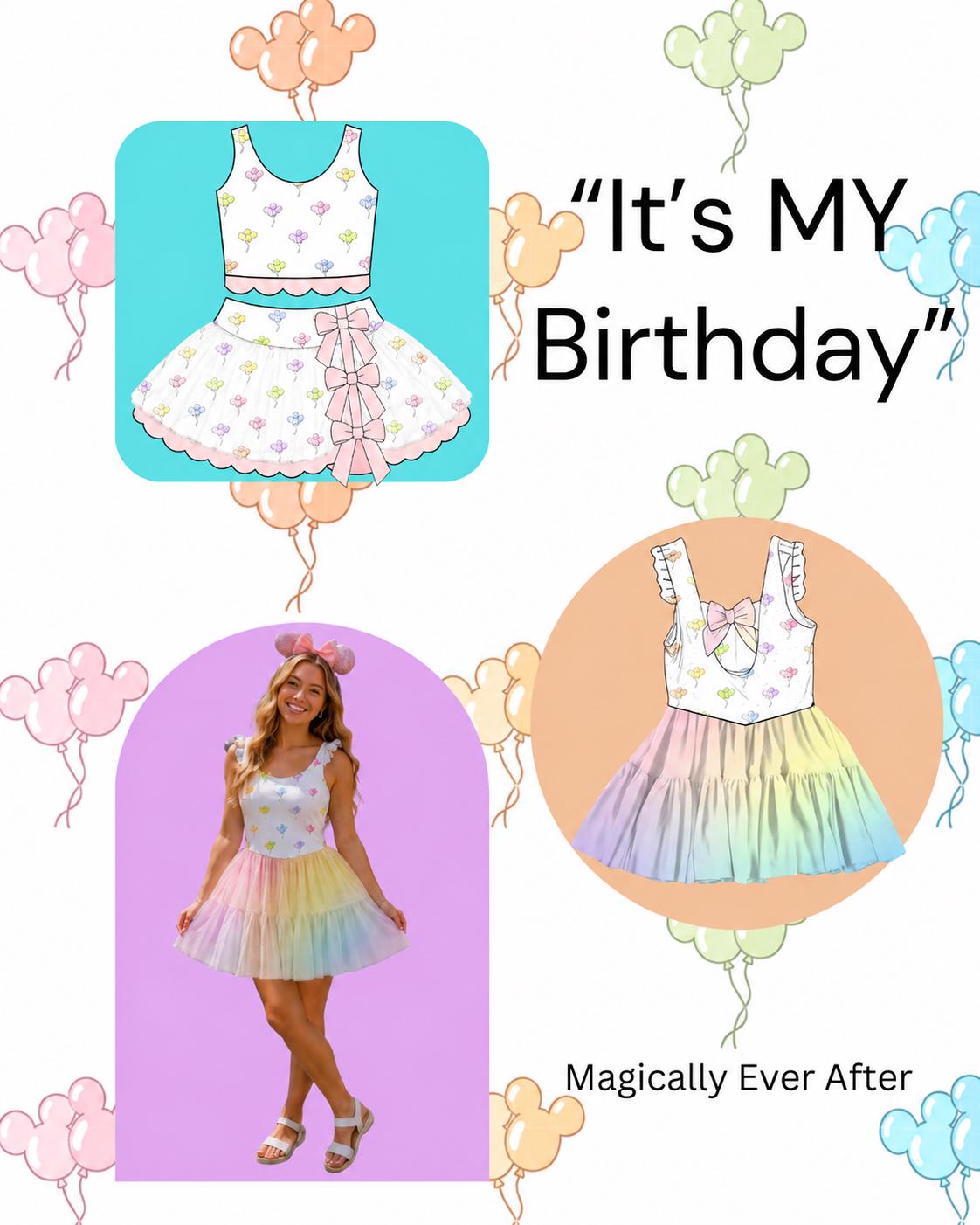 It's MY Birthday" Tulle Twirlie (Pre-Order)