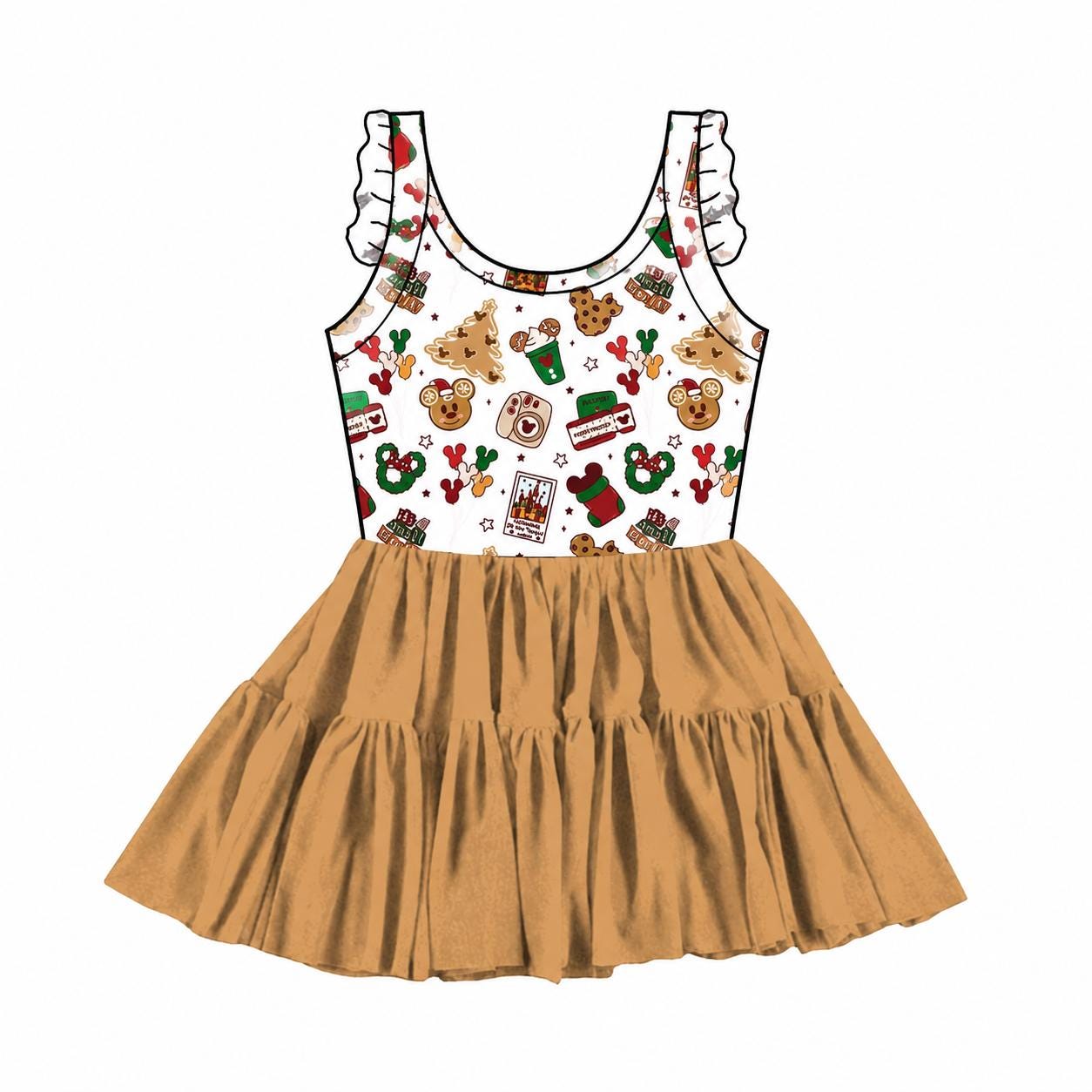 Cookies and Cocoa" Tulle Twirlie (Pre-Order) (Copy)